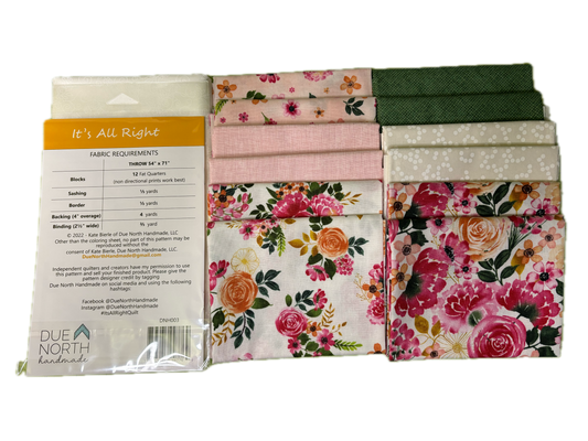 Packed Florals Quilt Kit #3