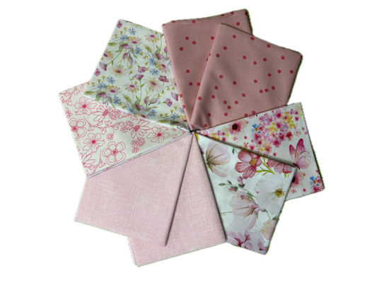 Flutter of Blooms Fat Quarter Bundle