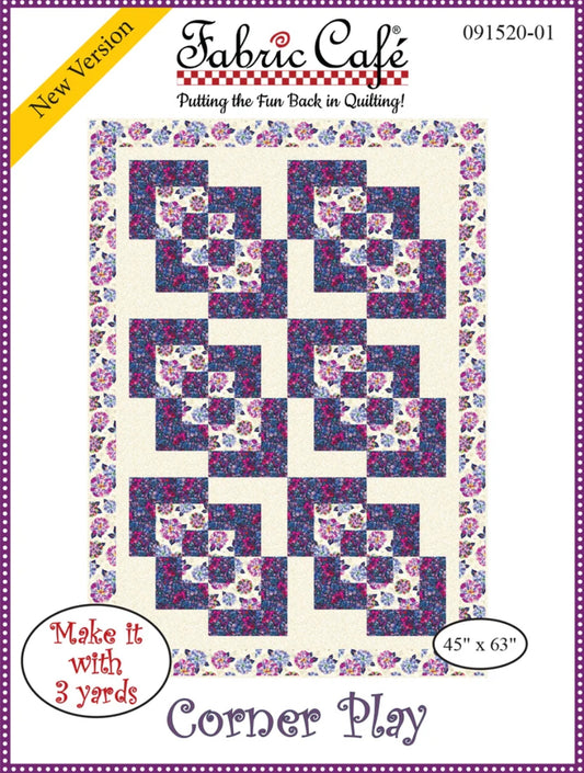 Corner Play Pattern by Fabric Cafe
