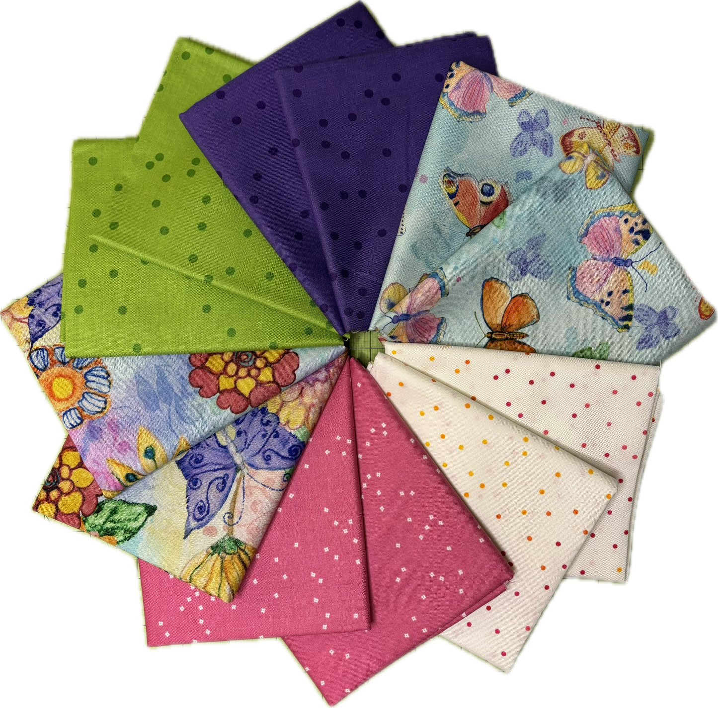 Tossed Butterflies Fat Quarter Bundle #1