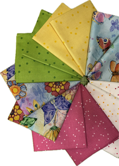 Tossed Butterflies Fat Quarter Bundle #2