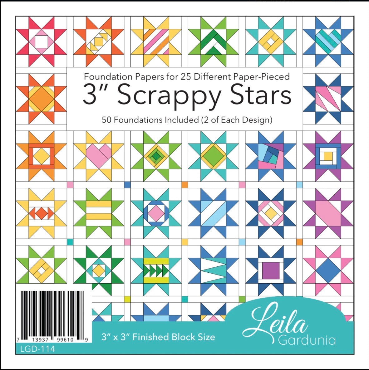 3” Scrappy Star Foundation Pad