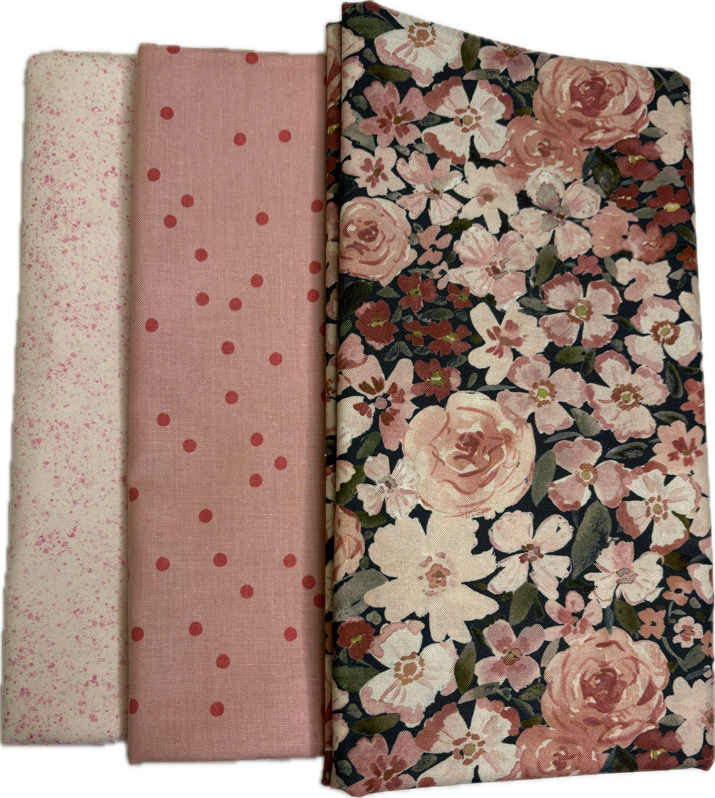 Pink Flowers 3 Yard Bundle