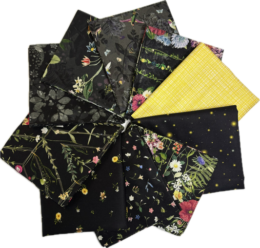 Black Twilight Terrace Fat Quarter Bundle