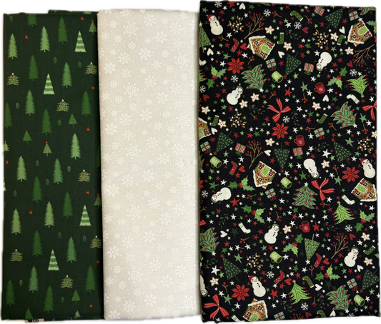 Festive Christmas 3 Yard Bundle