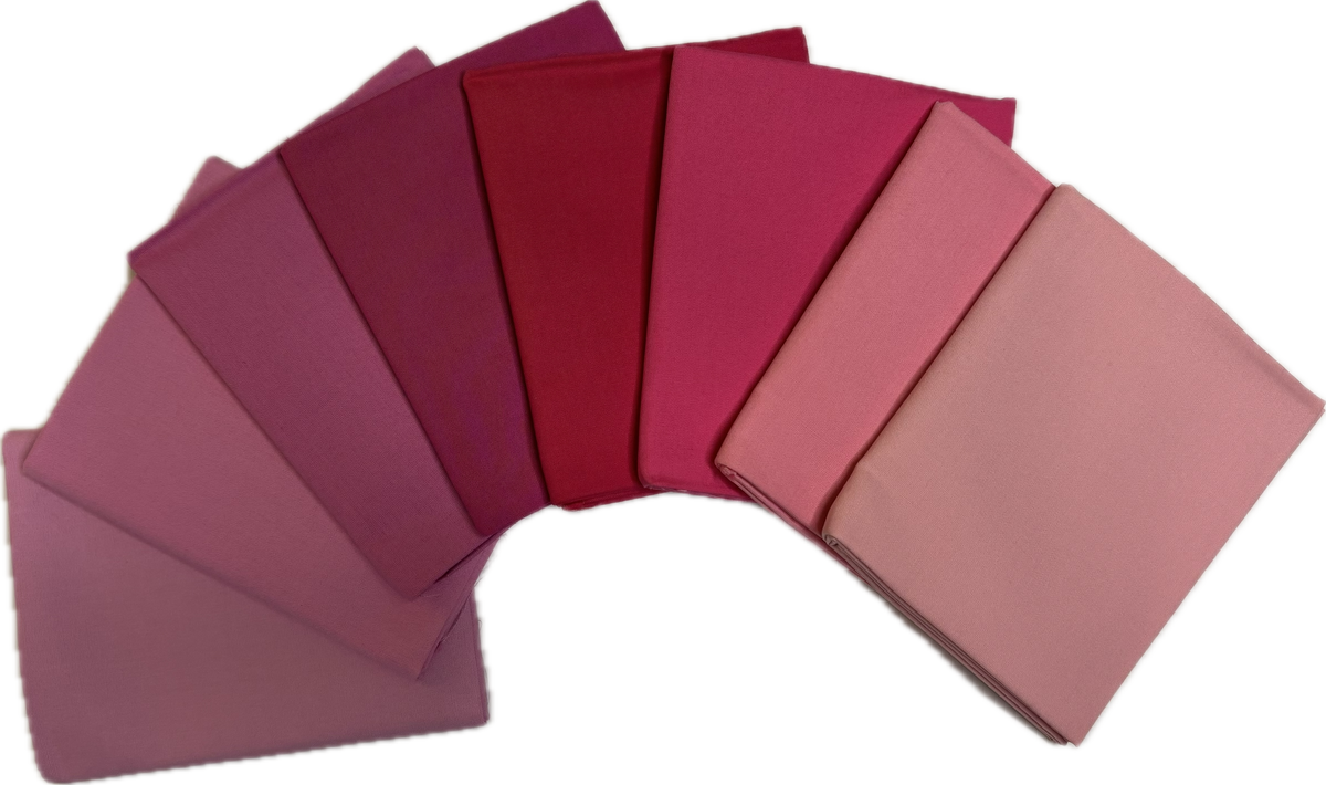 Pink Hue Fat Quarter Bundle