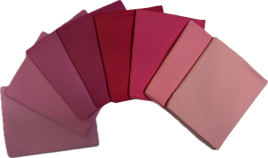 Pink Hue Fat Quarter Bundle