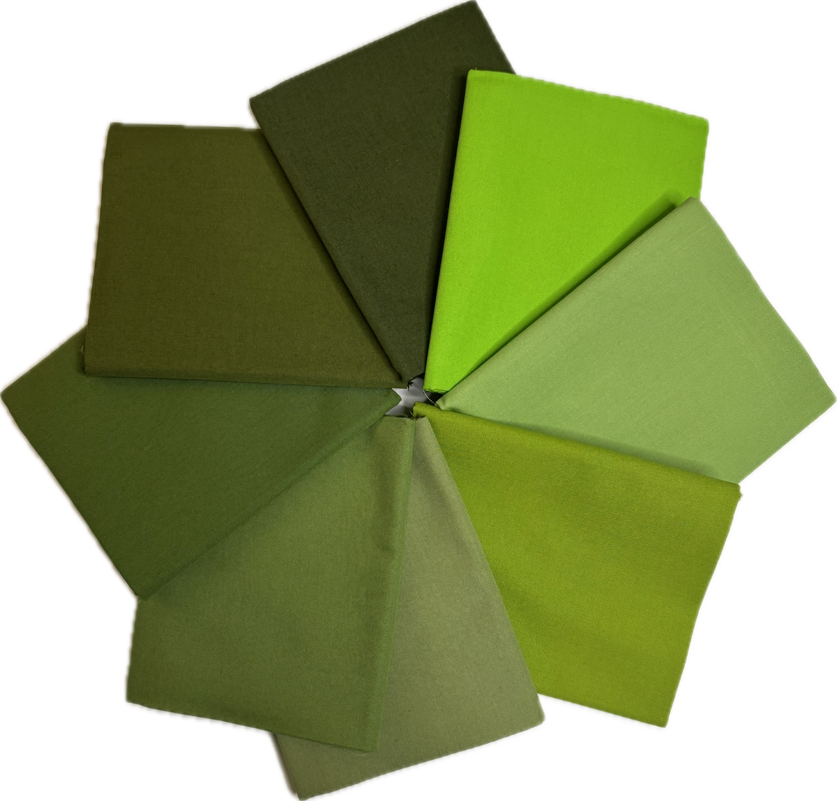 Green Ombre Fat Quarter Bundle