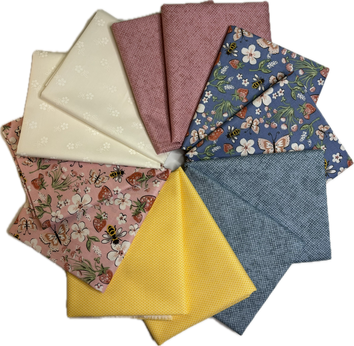 Strawberry Preserves Fat Quarter Bundle #2