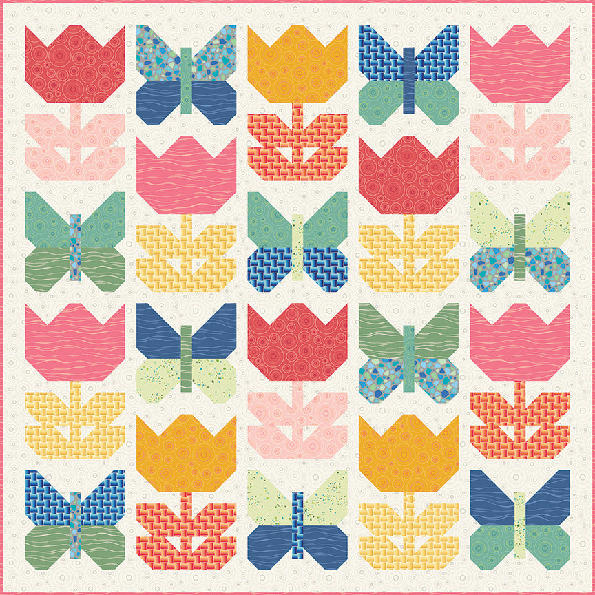 Christa Quilts Butterfly Blossoms Quilt Pattern