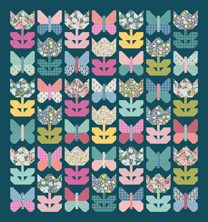 Christa Quilts Butterfly Blossoms Quilt Pattern