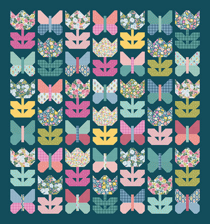 Christa Quilts Butterfly Blossoms Quilt Pattern