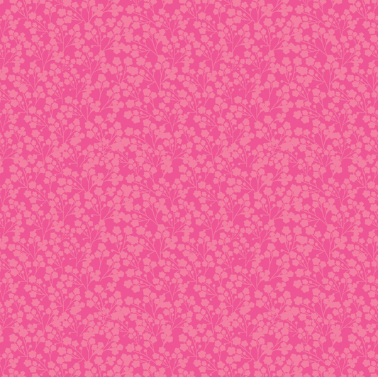 Wildflowers Pink - Calico Cowgirls - Poppie Cotton