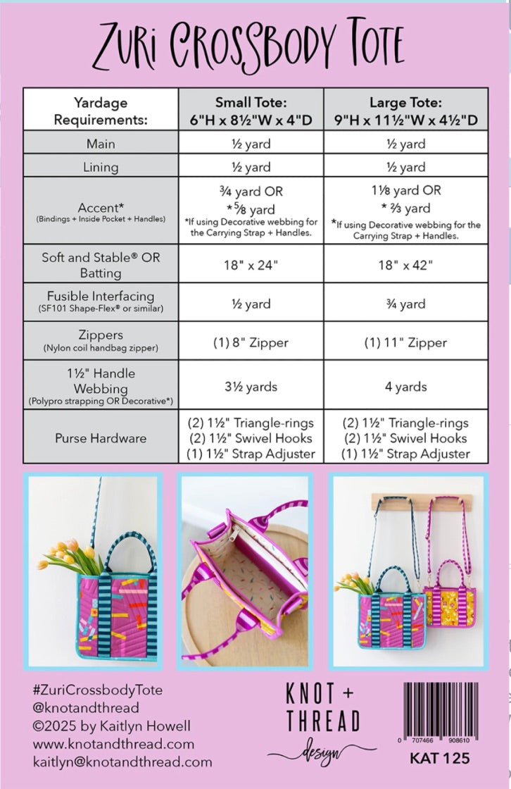 Zuri Crossbody Tote