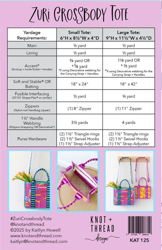 Zuri Crossbody Tote