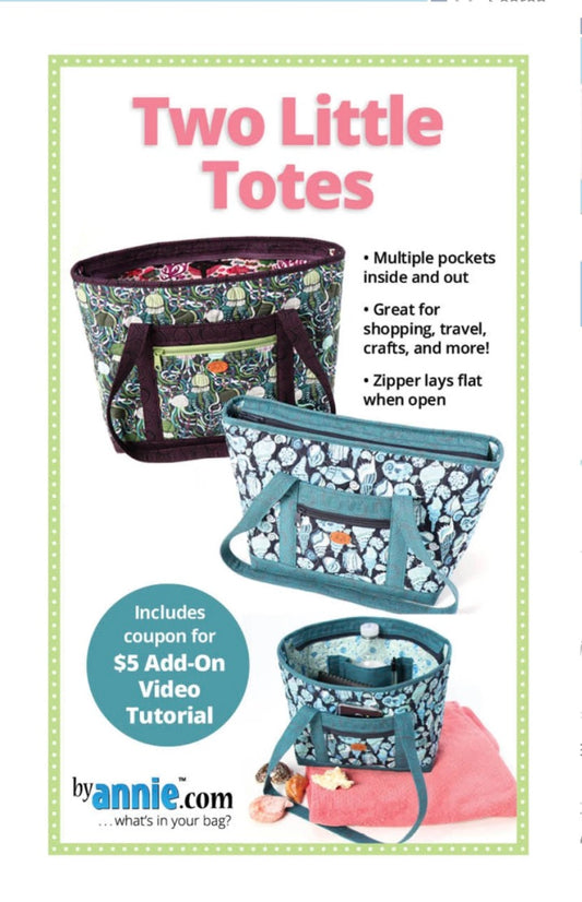 Two Little Totes Pattern From ByAnnie
