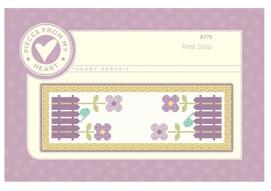 Rest Stop Runner Pattern by Sandy Gervais