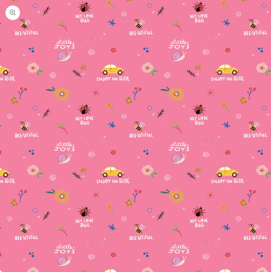 Little Joys Pink by Poppi Cotton