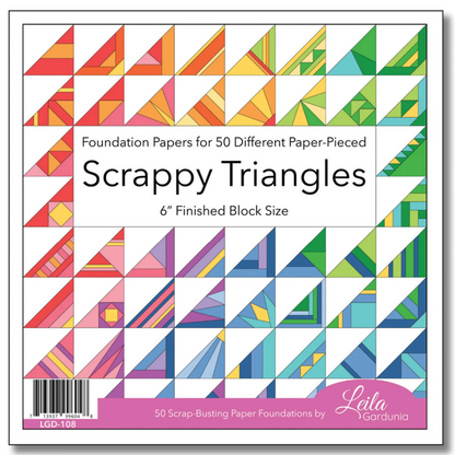 Scrappy Triangle Foundation Paper-Piecing Pad