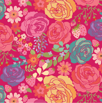 Texas Rose Fat Quarter Bundle #2