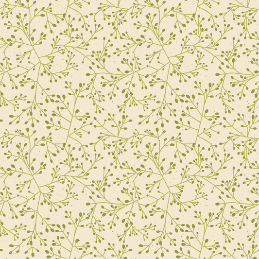 Tallium Tangle In Lime by Benartex
