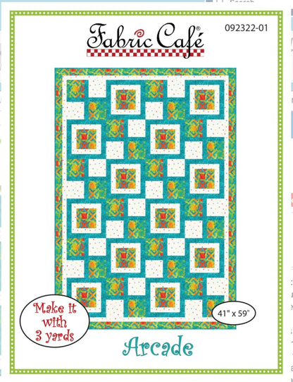 Arcade Pattern by Fabric Cafe