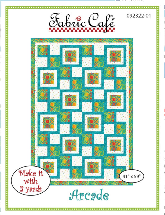 Arcade Pattern by Fabric Cafe