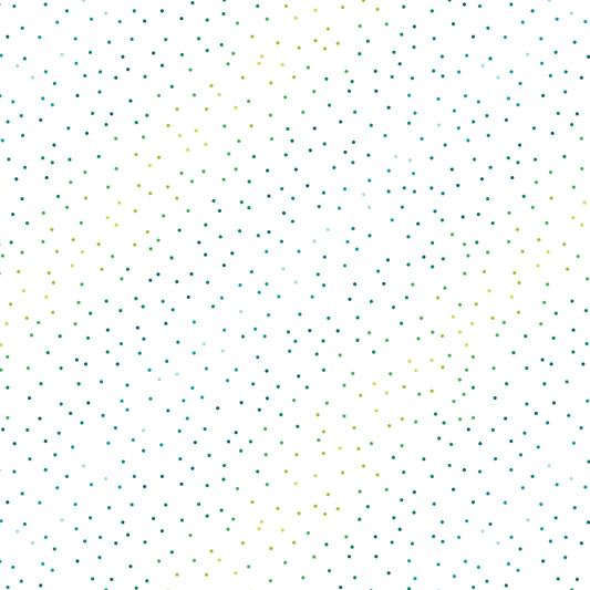 Dot Dot Green/White